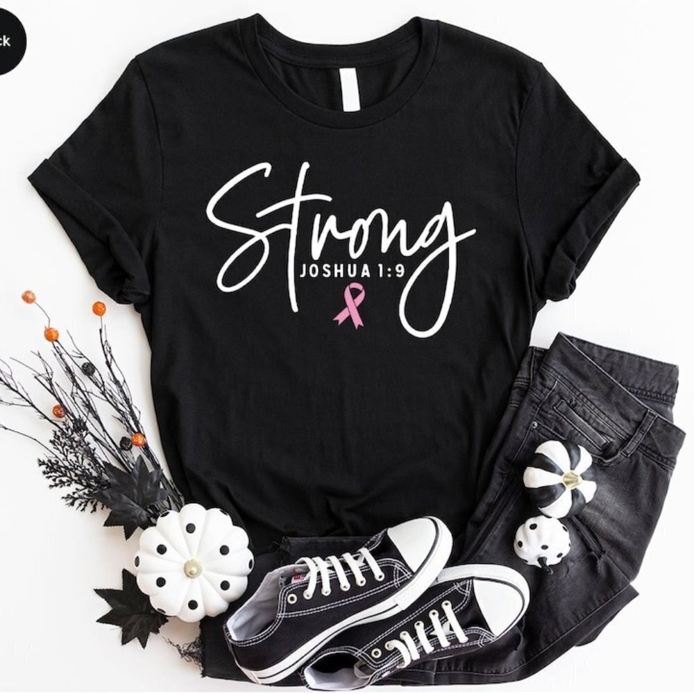 Breast Cancer Survivor Tee Faith Shirt Breast Cancer Shirt Christian Apparel